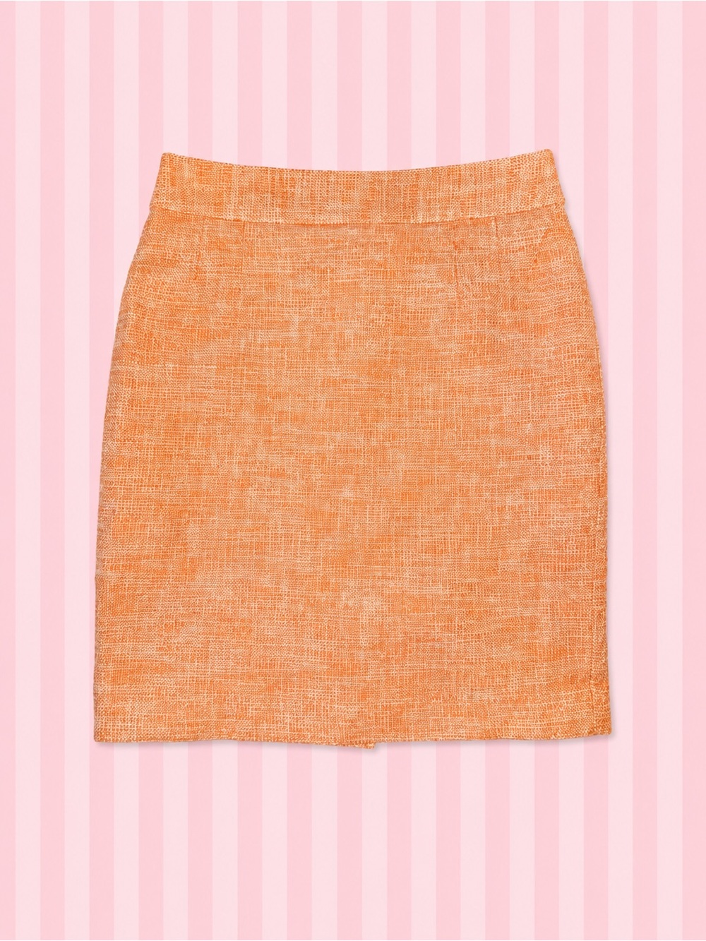 Banana Republic Orange Tweed Mini Skirt – Size 6